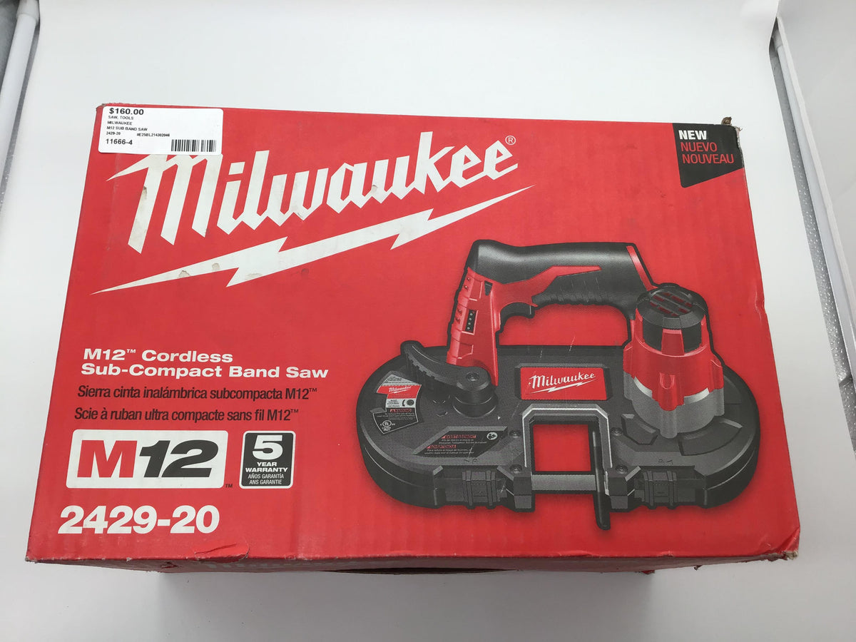 Milwaukee M12™ Sub-Compact Band Saw (Tool Only) – KING'S PAWN CHATHAM