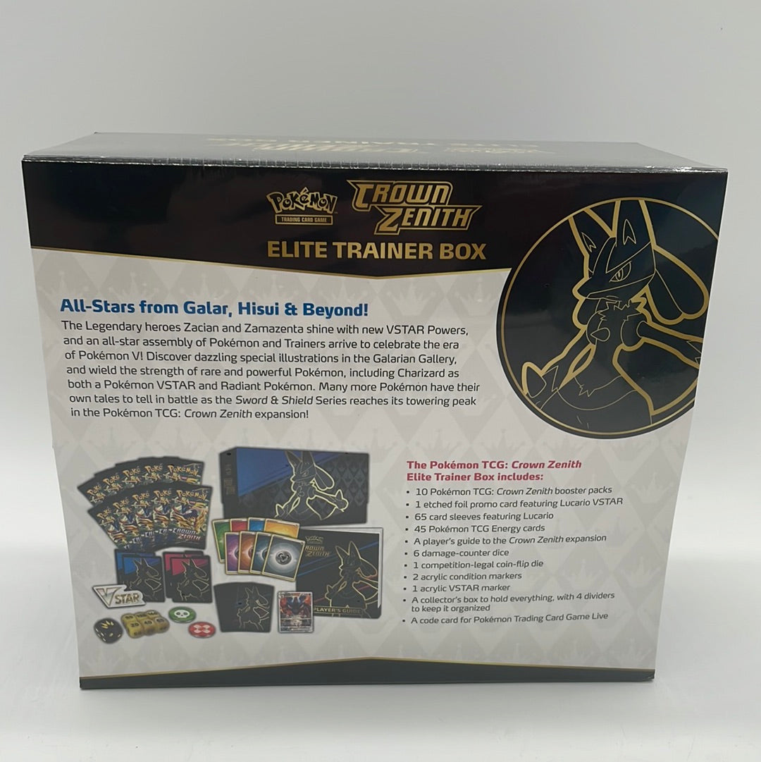 pokemon trading card game crown zenith dice Pokémon Trading Card Game: Crown Zenith Elite Trainer Box – KING'S PAWN  CHATHAM