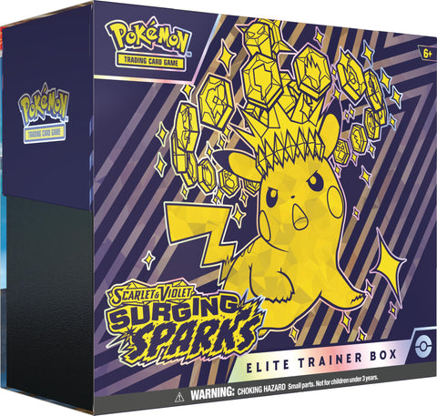Pokémon TCG: Scarlet & Violet—Surging Sparks Elite Trainer Box