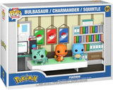 Funko Pop! Moments Deluxe: Pokemon - Bulbasaur, Charmander, Squirtle.
