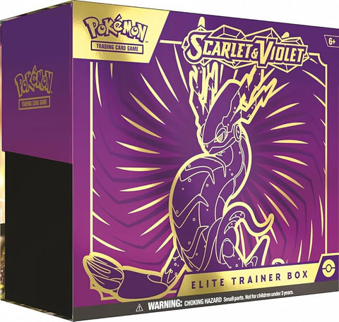 Pokémon TCG: Scarlet & Violet Elite Trainer Box - Miraidon (PURPLE)