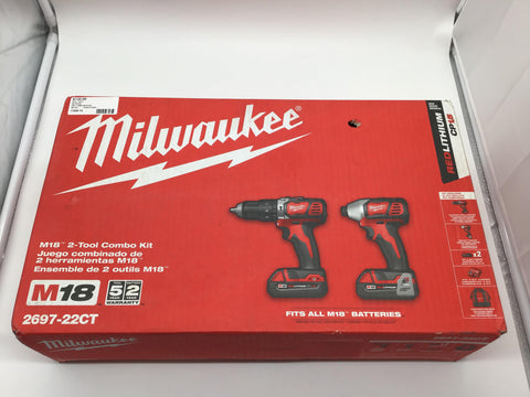 Milwaukee m18 drill combo