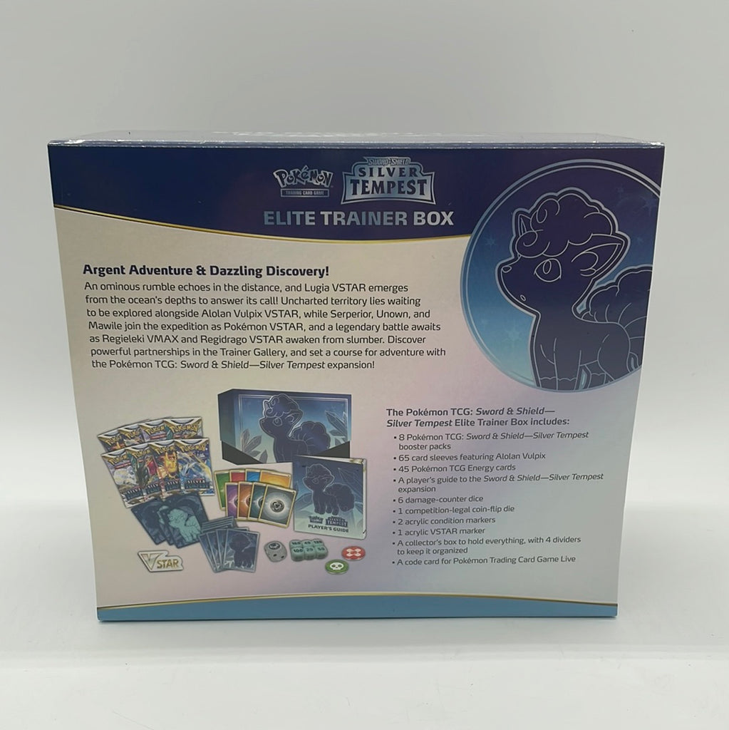 Pokmon Sword & Shield: Silver Tempest Elite Trainer Box KING'S PAWN CHATHAM Pokmon Sword & Shield: Silver Tempest Elite Trainer Box KING'S PAWN CHATHAM