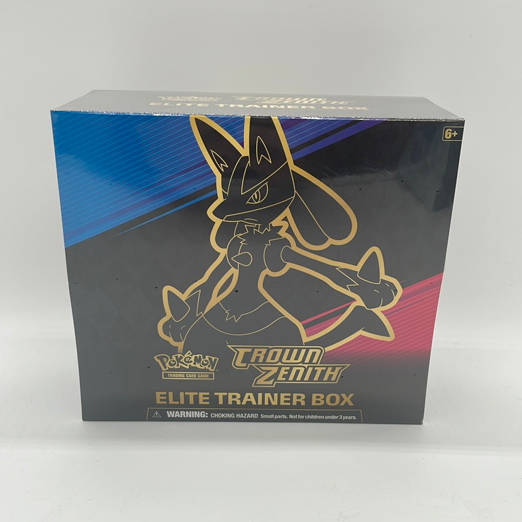Pokmon Trading Card Game: Crown Zenith Elite Trainer Box KING'S PAWN CHATHAM Pokmon Trading Card Game: Crown Zenith Elite Trainer Box KING'S PAWN CHATHAM